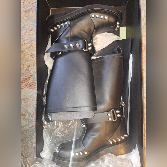 Alexander Wang dixon buckle boot in leather - Picture 8 of 9